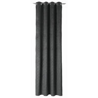 ÖSENSCHAL Emboss blickdicht 140/250 cm   - Anthrazit, Design, Textil (140/250cm) - Joop!