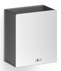 ZAHNPUTZBECHERHALTER  - Edelstahlfarben, Basics, Metall (8,4/9,6/6cm) - Zack