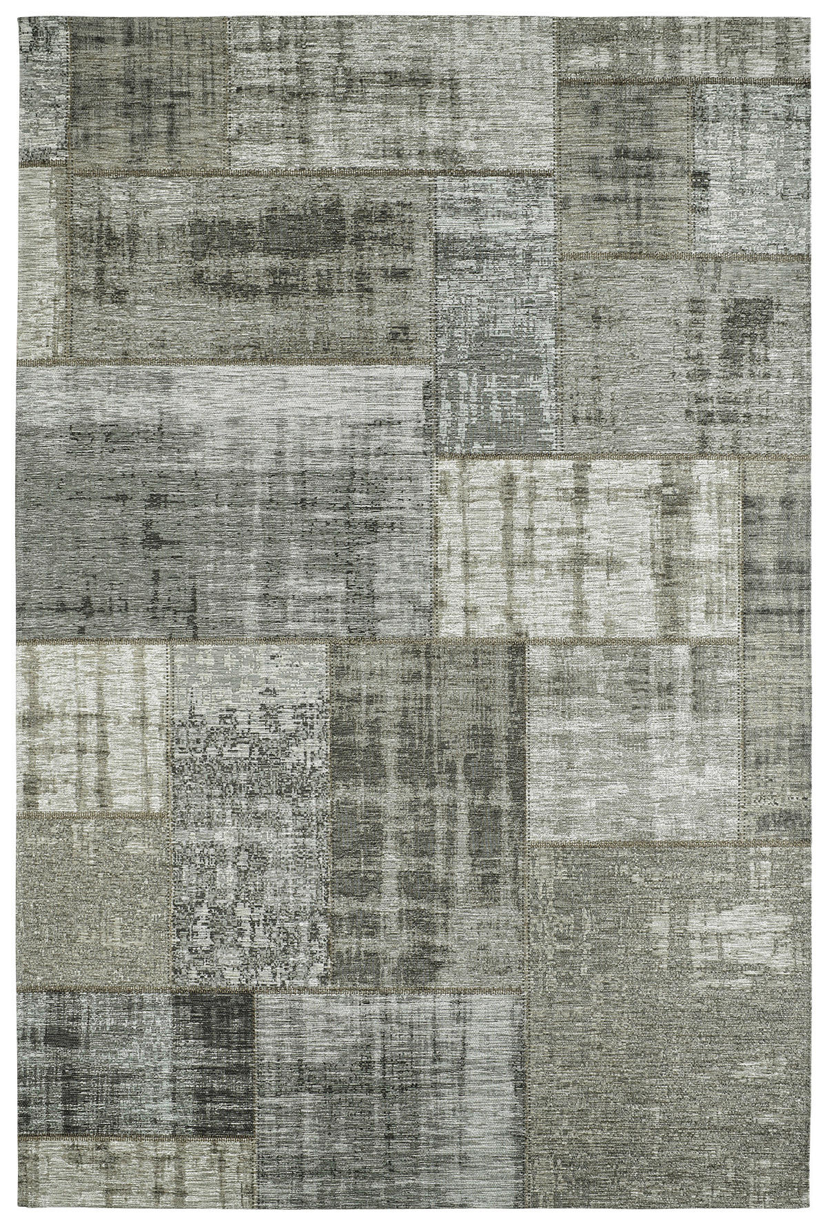 FLACHWEBETEPPICH 120/170 cm My Gent Silberfarben  - Silberfarben, Design, Textil (120/170cm) - Obsession