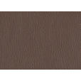 2,5-SITZER in Leder Dunkelbraun  - Dunkelbraun/Alufarben, Design, Leder/Metall (164/82/99cm) - Dieter Knoll