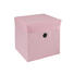 BOX NA HRAČKY - růžová, Trend, dřevo/textilie (32/32/32cm) - My Baby Lou BOX NA HRAČKY - růžová, Trend, dřevo/textilie (32/32/32cm) - My Baby Lou