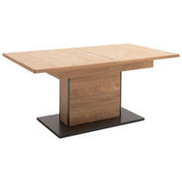 ESSTISCH Metall, Holzwerkstoff 180/100/77 cm  - Eichefarben/Anthrazit, Konventionell, Holzwerkstoff/Metall (180/100/77cm) - Landscape