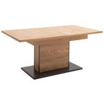 ESSTISCH in Metall, Holzwerkstoff 180/100/77 cm  - Eichefarben/Anthrazit, KONVENTIONELL, Holzwerkstoff/Metall (180/100/77cm) - Landscape