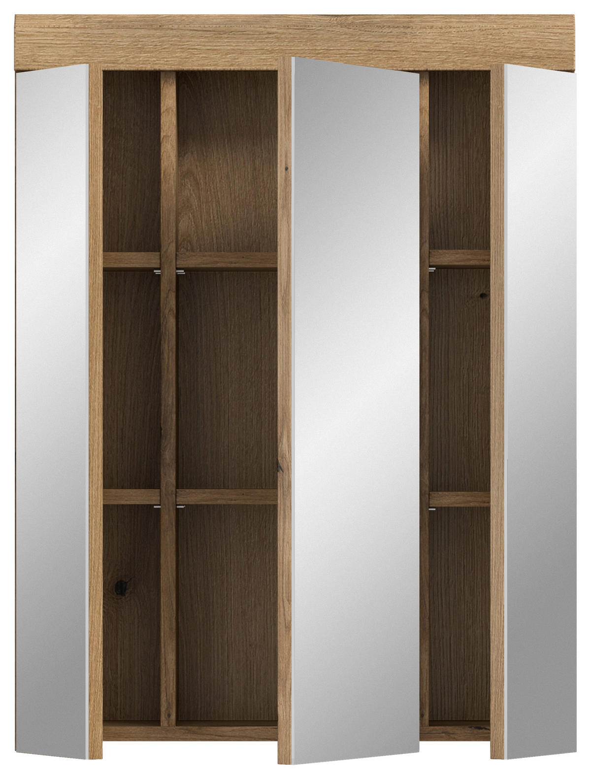 SPIEGELSCHRANK 60/79/18 cm  - Naturfarben, MODERN, Glas/Holzwerkstoff (60/79/18cm) - MID.YOU