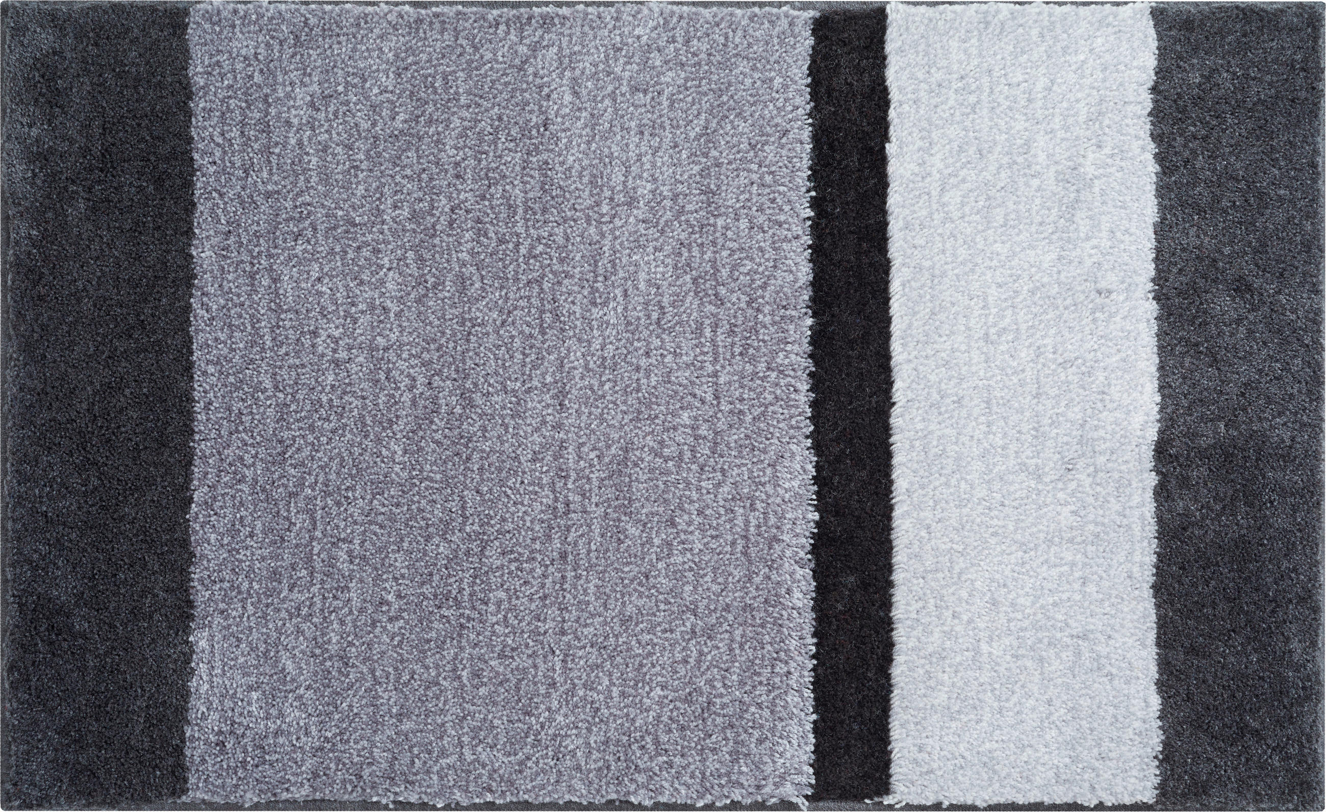 BADTEPPICH Room Anthrazit 60/100 cm  - Anthrazit, Basics, Kunststoff/Textil (60/100cm) - Grund