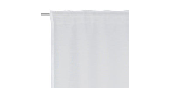 FERTIGVORHANG transparent - Weiß, KONVENTIONELL, Textil (140/245cm) - Esposa