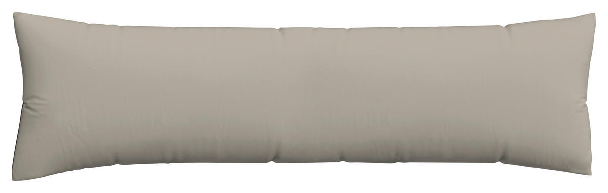 SEITENSCHLÄFERKISSENBEZUG PURE 40/140 cm  - Sandfarben, Basics, Textil (40/140cm) - Schlafgut