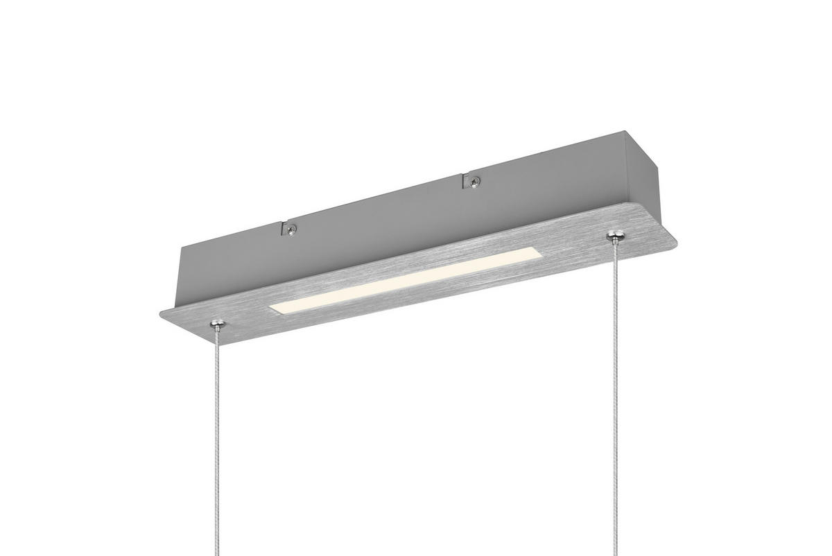 LED-HÄNGELEUCHTE 110/7,5/150 cm  - Alufarben, Basics, Metall (110/7,5/150cm) - Trio Leuchten