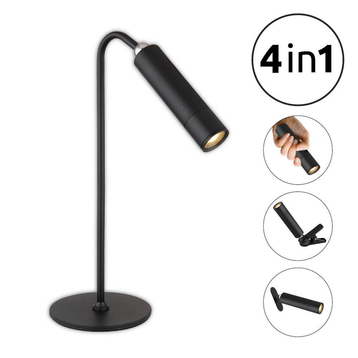 LED-TISCHLEUCHTE 26/12,4/33,5 cm   - Design (26/12,4/33,5cm) - Globo