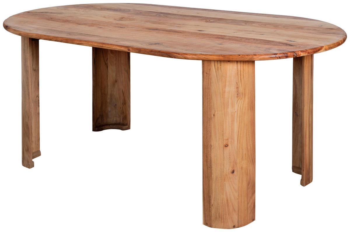 ESSTISCH in Holz   - Naturfarben, MODERN, Holz (208/76/100cm) - MID.YOU