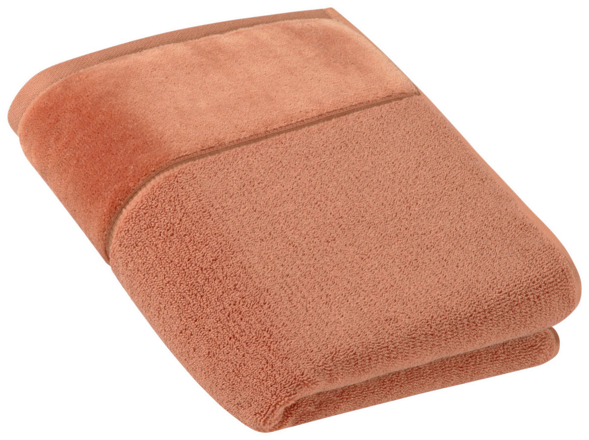 HANDTUCH 50/100 cm Pure Orange  - Orange, Basics, Textil (50/100cm) - Vossen