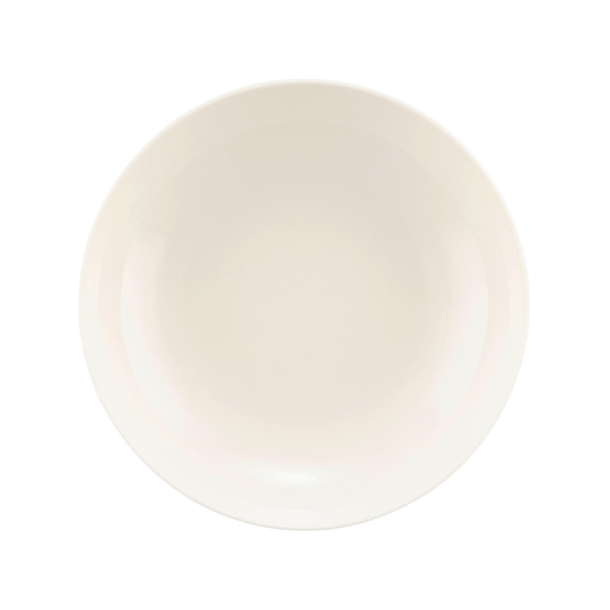 SUPPENTELLER Creme Porzellan Savona  - Creme, KONVENTIONELL, Keramik (21cm) - Seltmann Weiden