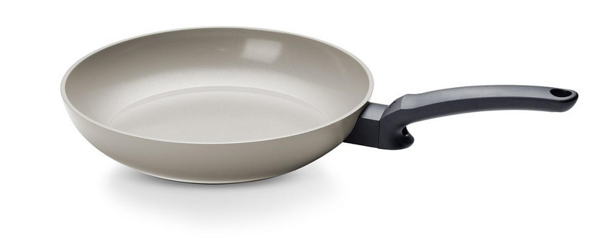 PFANNENSET recyceltes Aluminium 2-teilig  - Grau, Basics, Metall (24/28cm) - Fissler