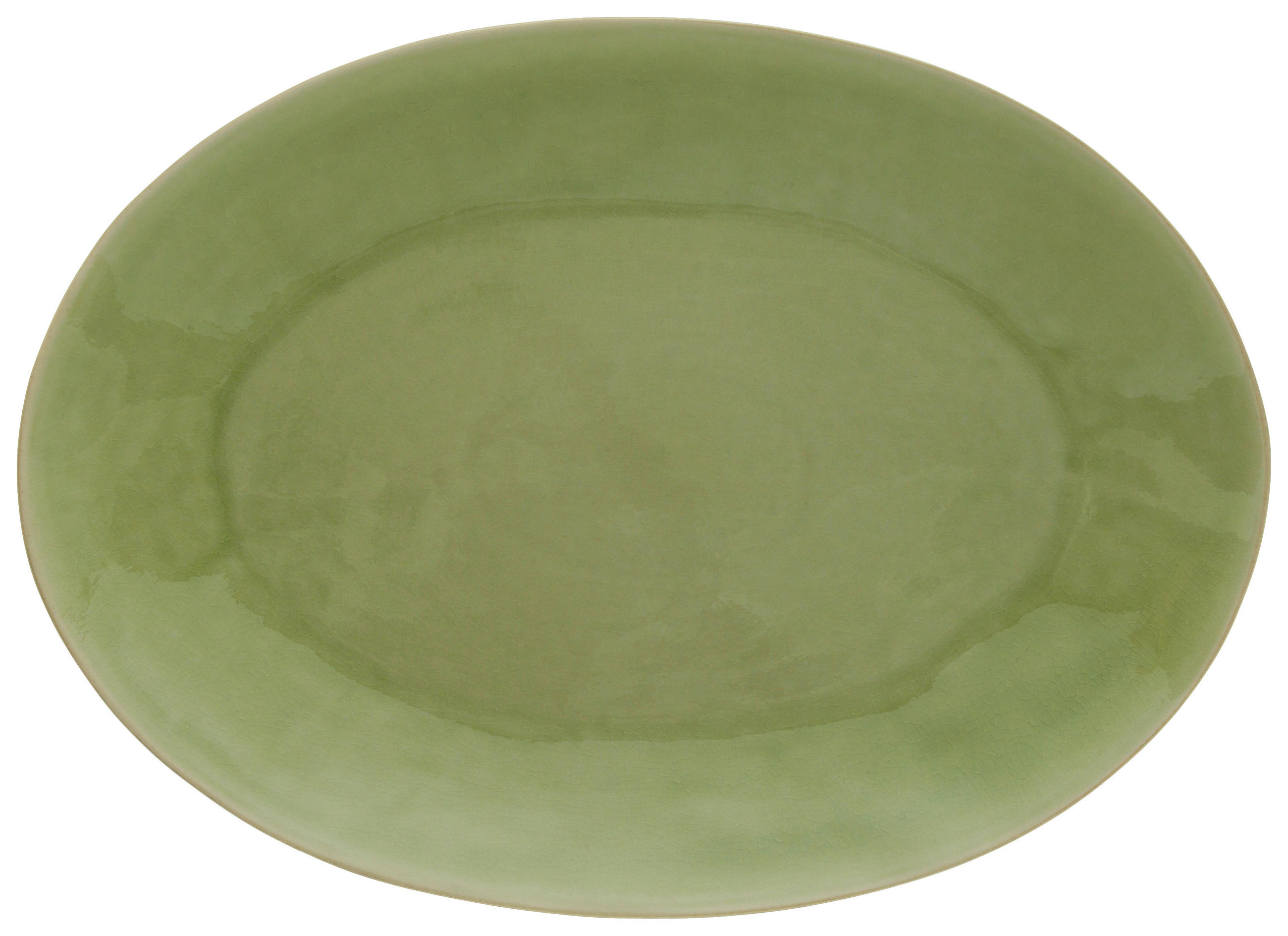 SERVIERPLATTE - Salbeigrün, Basics, Keramik (40/29cm) - Costa Nova