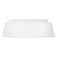 STROPNA SVETILKA Fe-Asher 36.8/11.9 cm   - bela, Basics, kovina/steklo (36.8/11.9cm) - Elstead Lighting