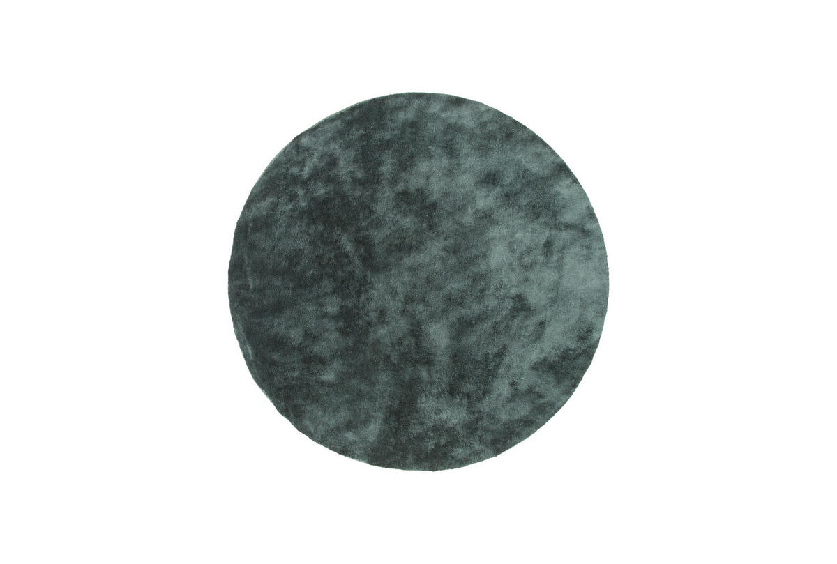 HOCHFLORTEPPICH 200 cm Dunkelgrün  - Dunkelgrün, LIFESTYLE, Textil (200cm) - P & B