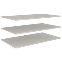 SET POLIC - svetlo siva, Moderno, leseni material (98,2/54,4/1,6cm) - Dieter Knoll