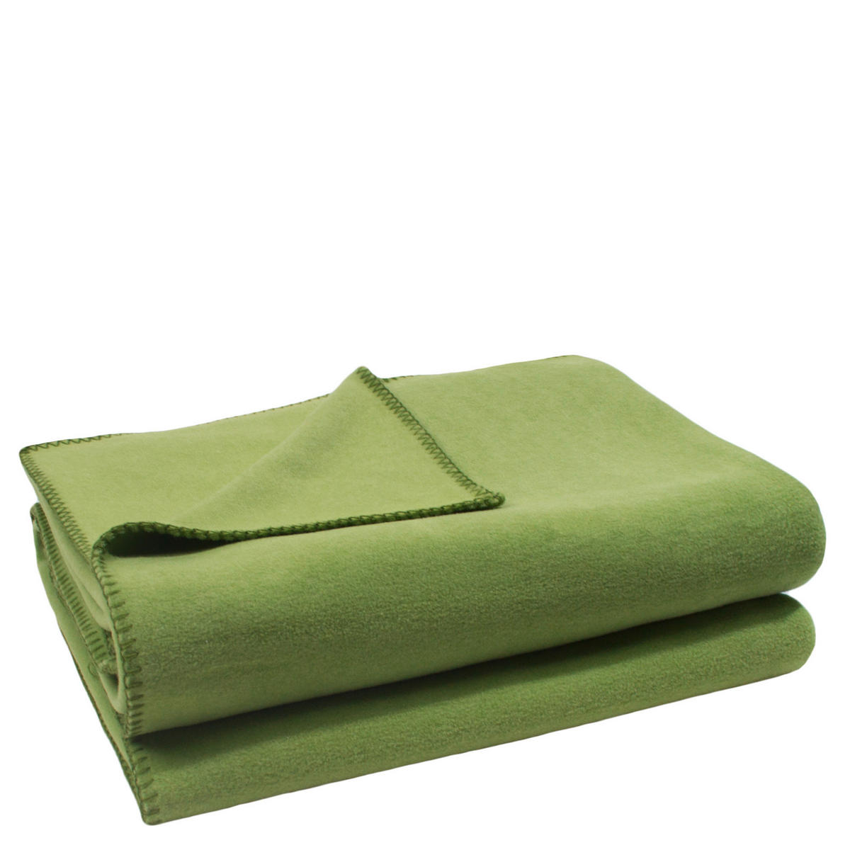 ODEJA SOFT FLEECE, ZELENA 160/200 cm zelena  - zelena, Konvencionalno, tekstil (160/200cm) - Zoeppritz