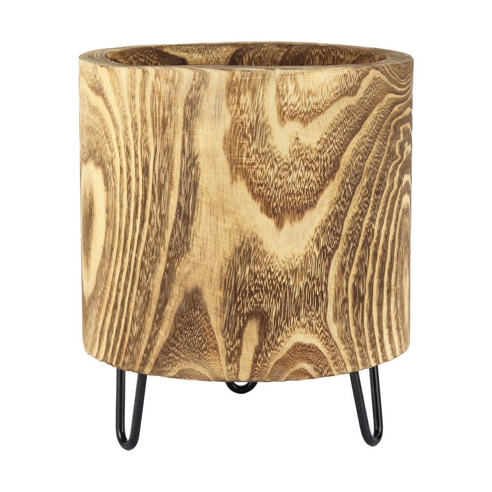 XXXL OBAL NA KVETINÁČ drevo, 25/22/22 cm