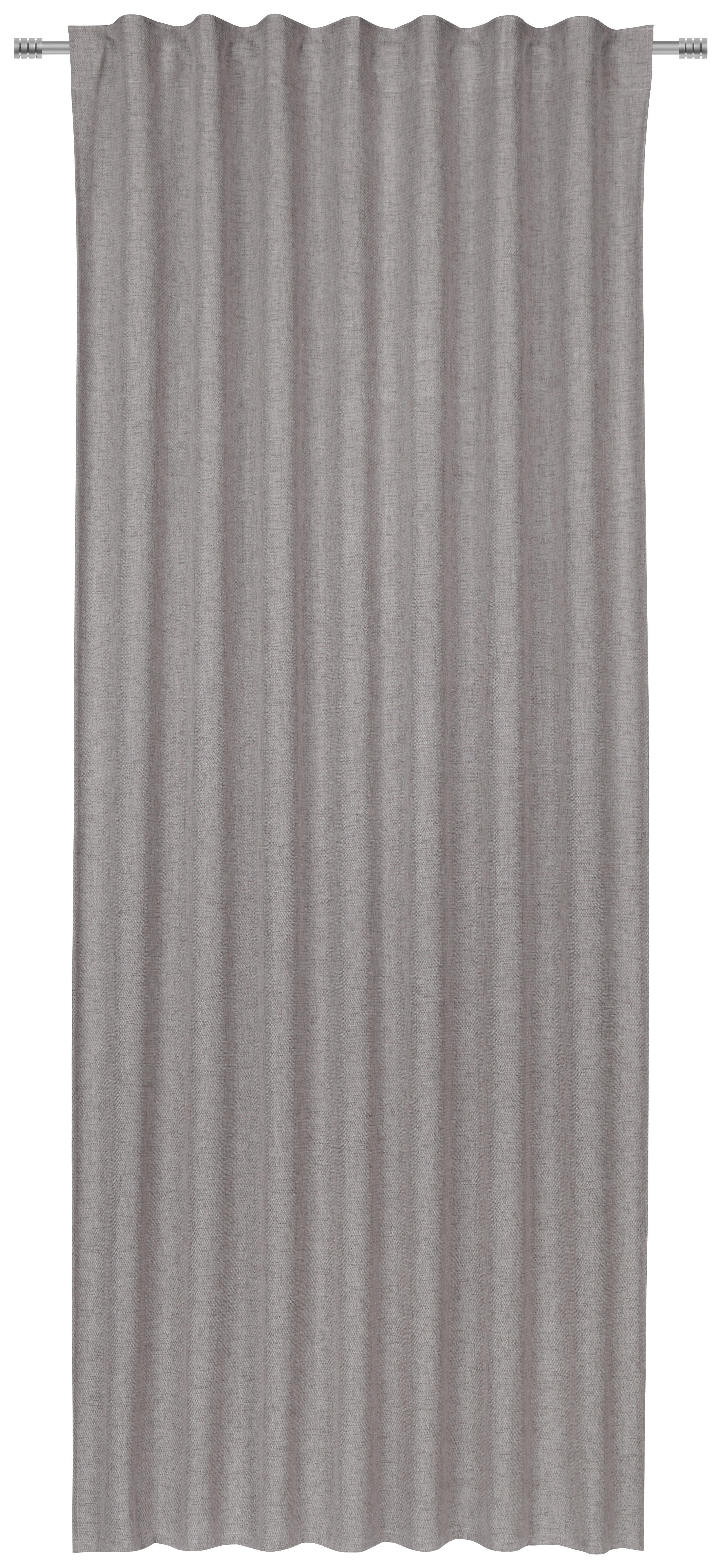 FERTIGVORHANG DINA blickdicht 140/245 cm   - Anthrazit, LIFESTYLE, Textil (140/245cm) - Esposa