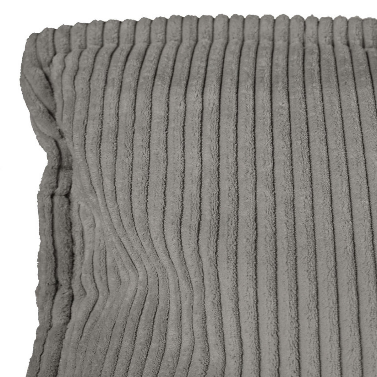 RÜCKENKISSEN   83/25/42 cm  - Anthrazit, Modern, Textil (83/25/42cm) - Trendmanufaktur