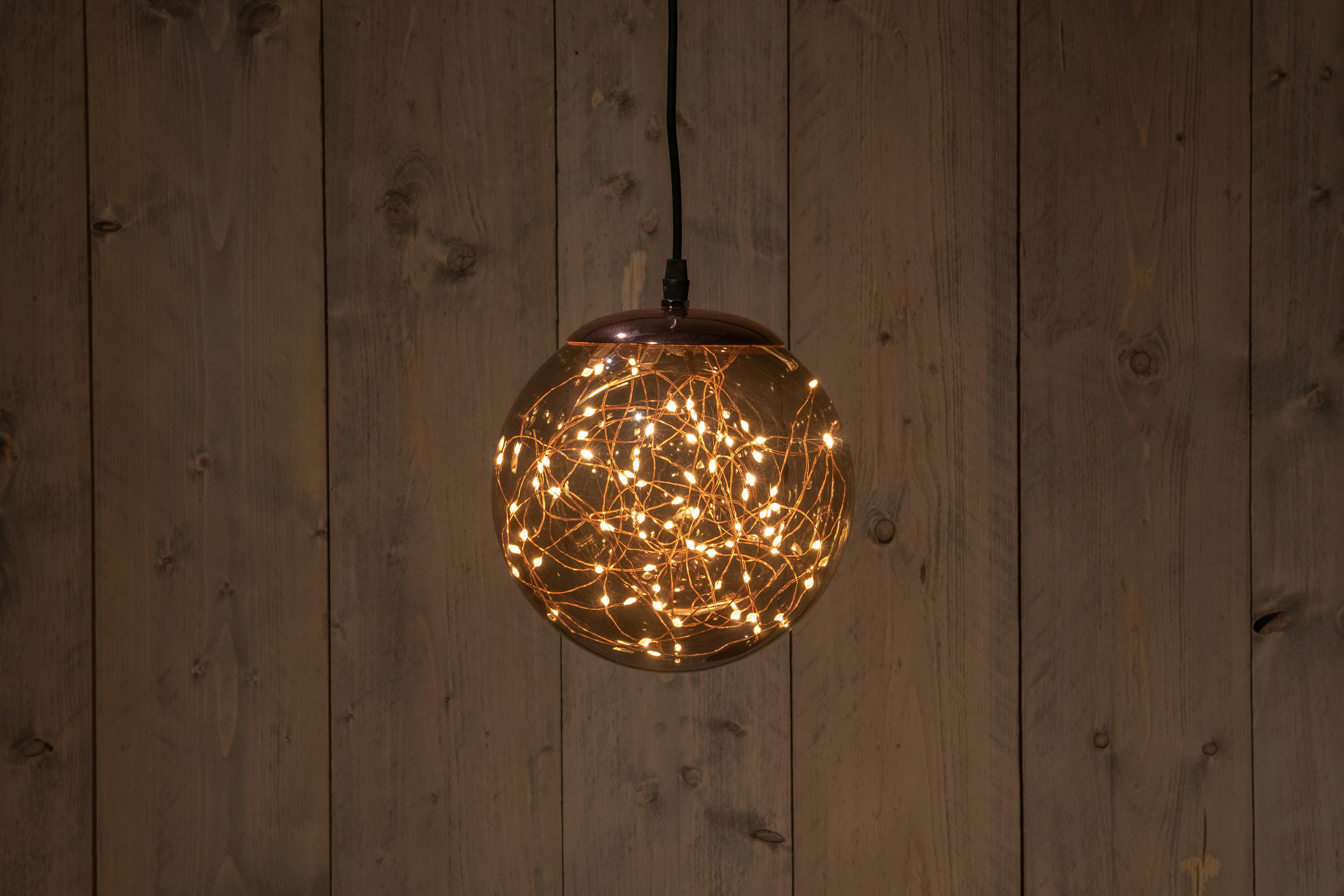 LED-DEKOLEUCHTE - Design, Glas (18cm) - X-Mas