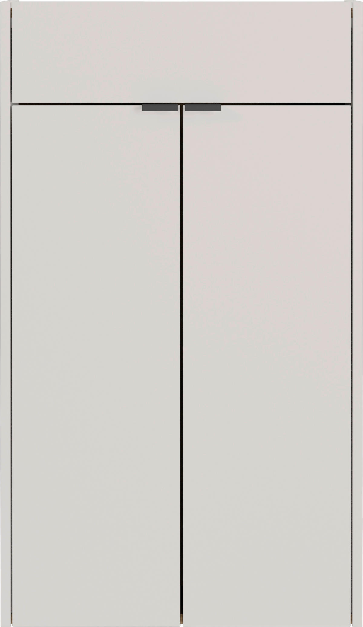 SCHUHSCHRANK Eichefarben, Kaschmir  - Kaschmir/Eichefarben, Design, Holzwerkstoff/Kunststoff (56/97/22cm)