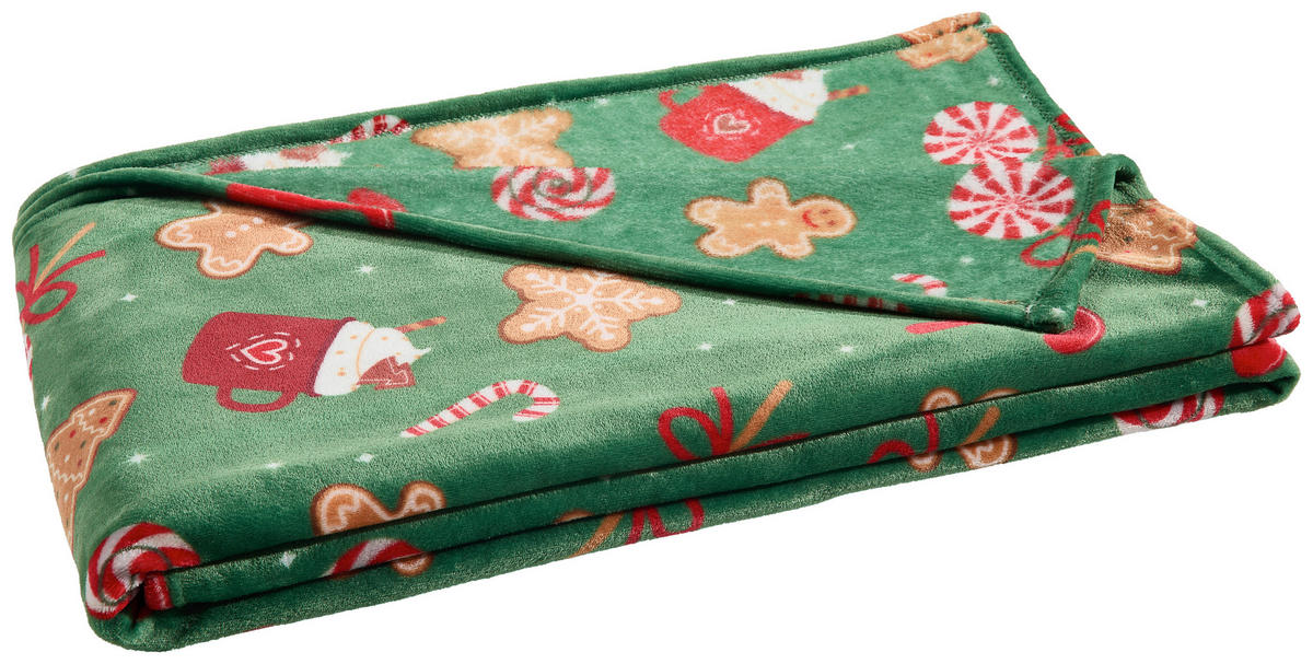 PLÄD TRADITIONELL 150/200 cm  - multicolor, Design, textil (150/200cm) - X-Mas