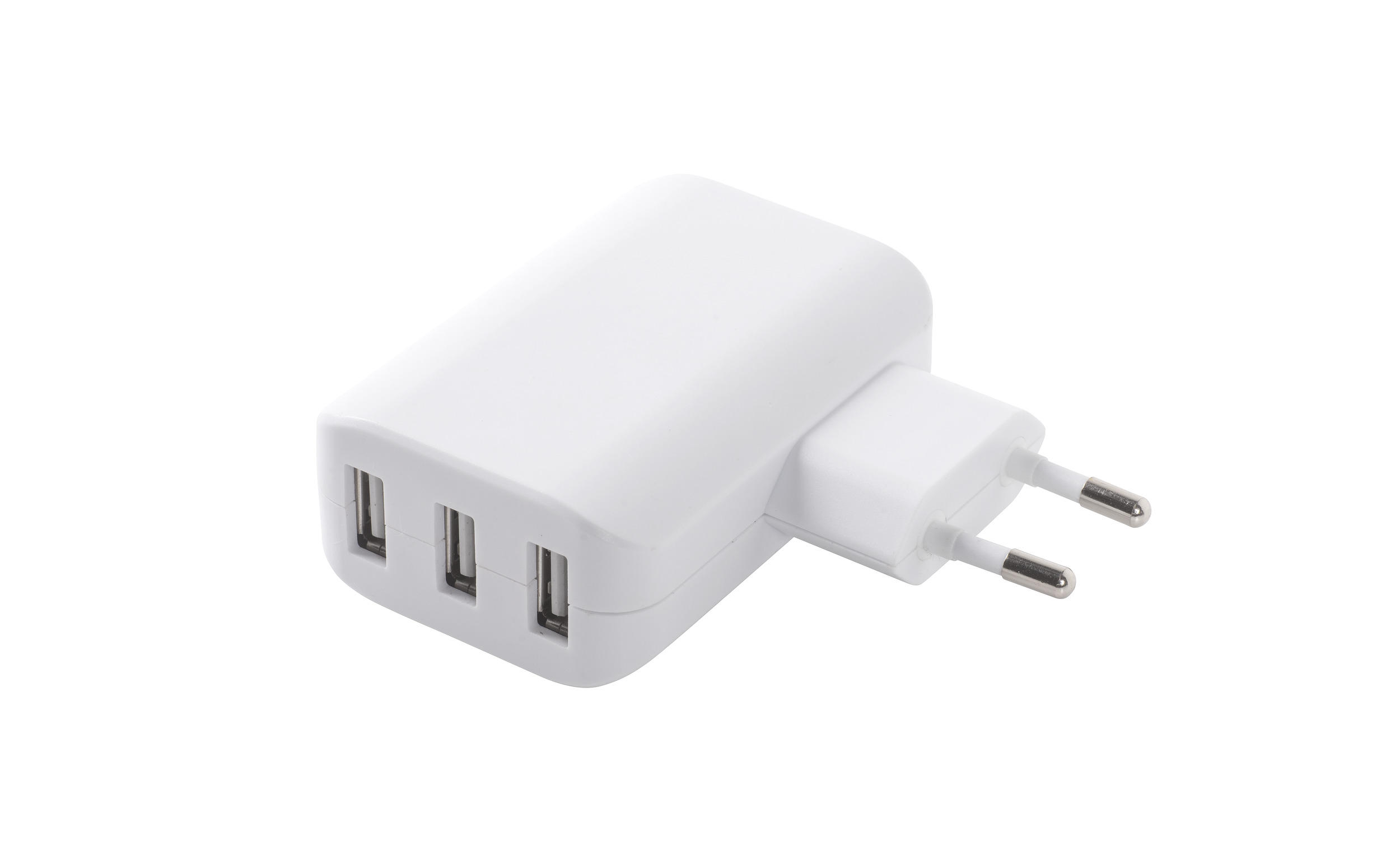 USB-LADDARE - vit, Basics, plast (9/9/3cm)