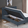 BOXBETT 180/200 cm  in Blau  - Blau/Schwarz, Design, Holz/Holzwerkstoff (180/200cm) - Xora