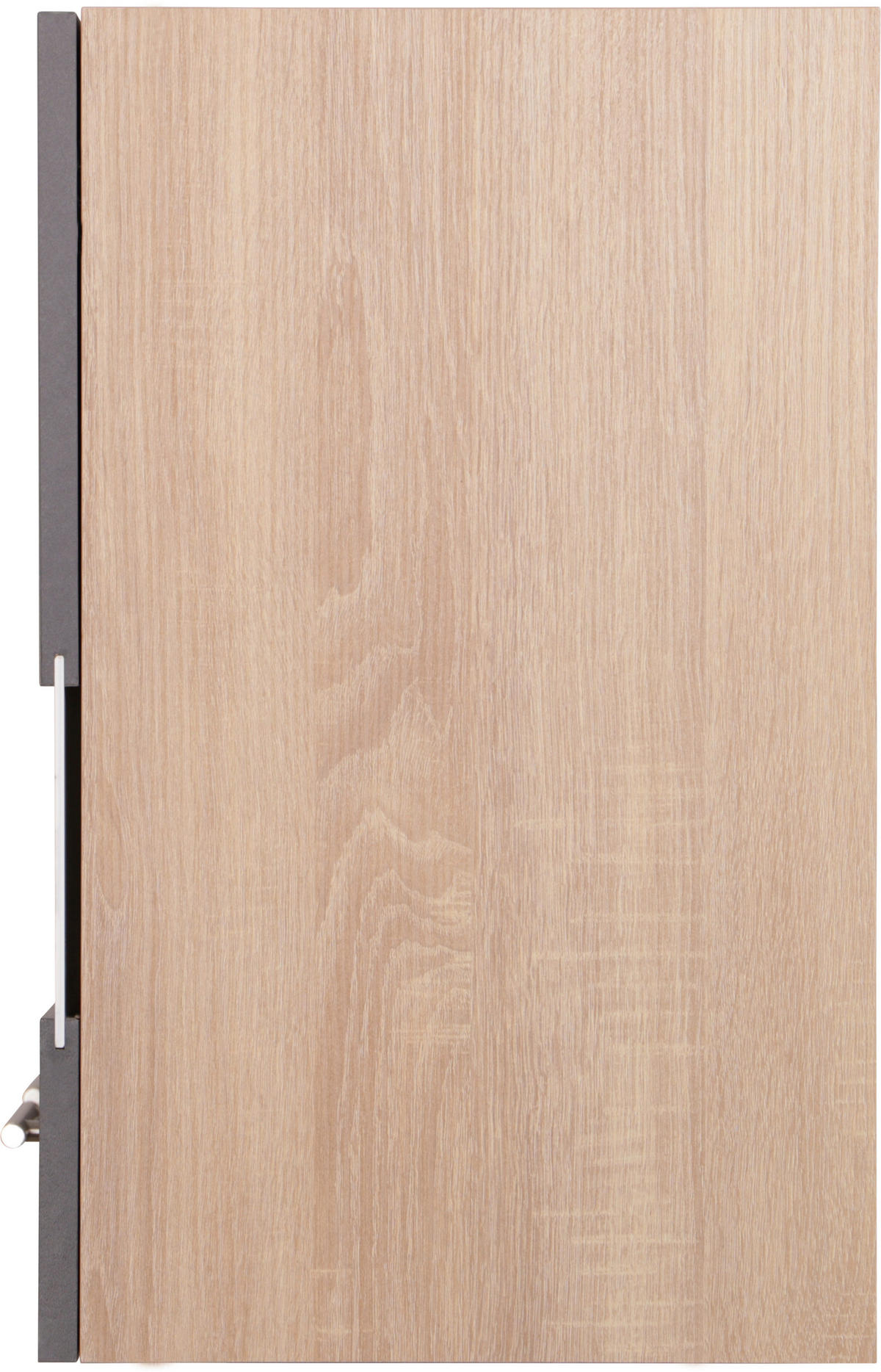 KÜCHENOBERSCHRANK 100/56,1/34,6 cm  in Eichefarben, Grau  - Eichefarben/Silberfarben, Basics, Glas/Holzwerkstoff (100/56,1/34,6cm) - Respekta