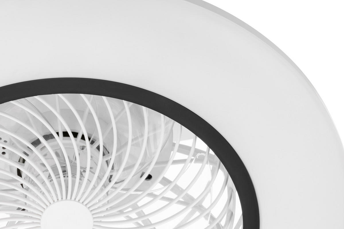 VENTILATOR STROPNI  crna, bijela   prozirno   - bijela/prozirno, Basics, metal/plastika (55/20cm) - Mican