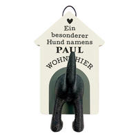 GARDEROBENHAKEN  in Creme  - Creme, Trend, Holzwerkstoff (16/10/6cm)