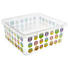 BOX MIT DECKEL 39/39/17 cm - Transparent/Multicolor, Basics, Kunststoff (39/39/17cm) - Plast 1 BOX MIT DECKEL 39/39/17 cm - Transparent/Multicolor, Basics, Kunststoff (39/39/17cm) - Plast 1