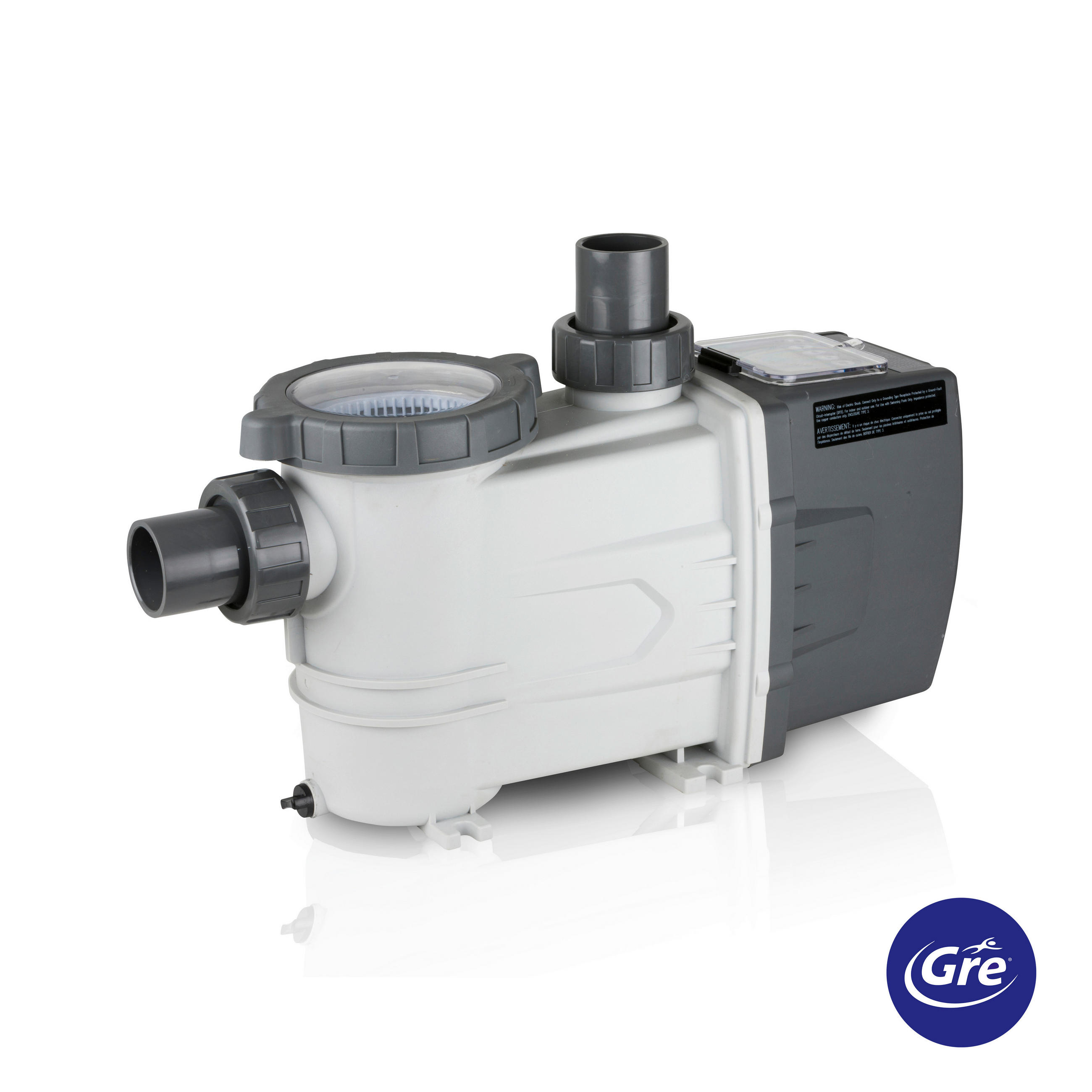Gre Filterpumpe 2024 Weiß 22x27.8x55.3 cm