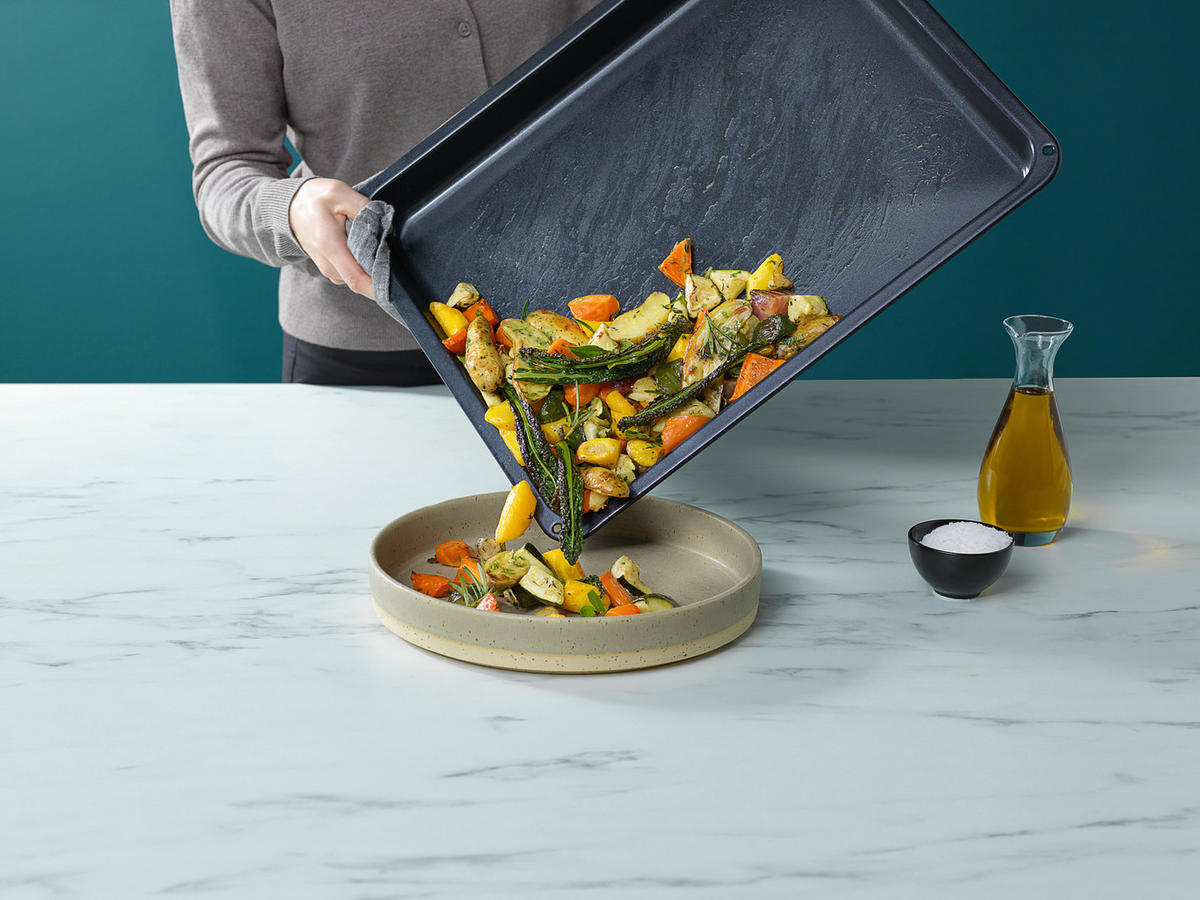 BACKBLECH - Grau, Basics, Metall (46,2/4,0/38,5cm) - Electrolux