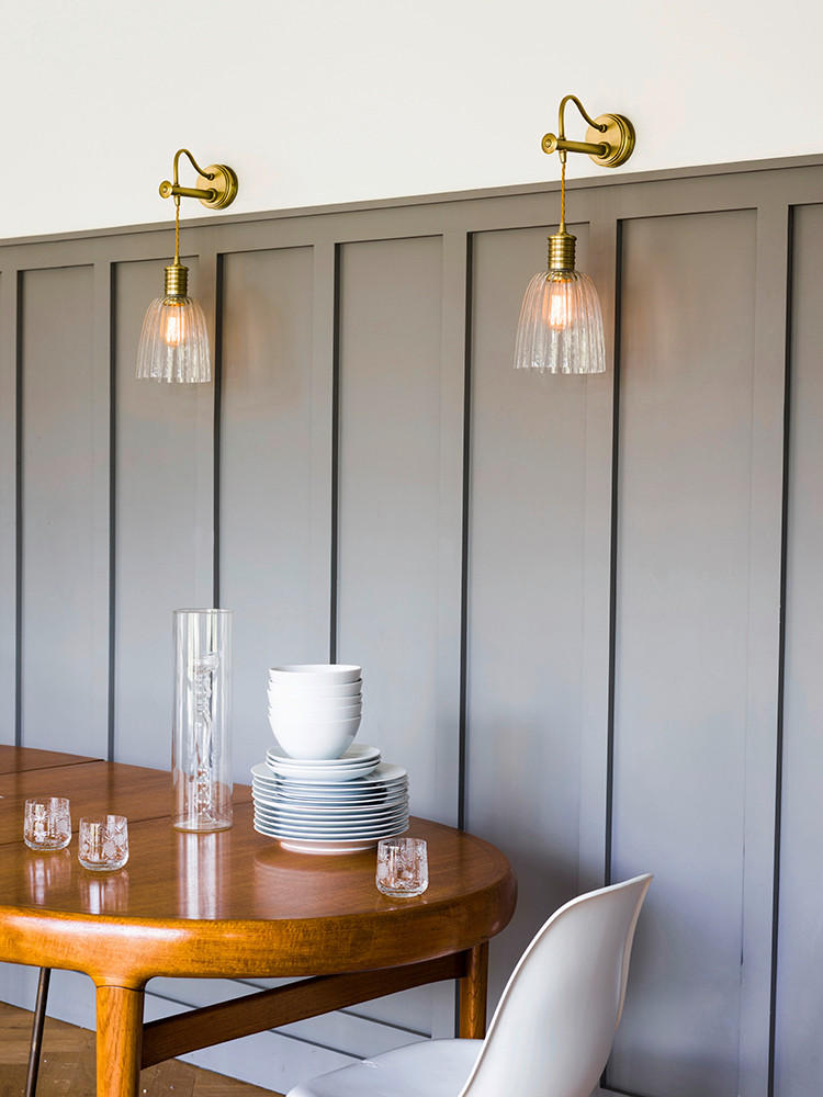 WANDLEUCHTE 10/32.4 /19.7 cm   - Messingfarben, KONVENTIONELL, Metall (10/32.4 /19.7cm) - Elstead Lighting