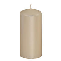 STUMPENKERZE 6/13 cm  - Weiß, Basics, Naturmaterialien (6/13cm)