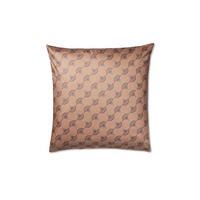 KOPFKISSENBEZUG Cornflower Double 80/80 cm  - Braun/Kupferfarben, Basics, Textil (80/80cm) - Joop!