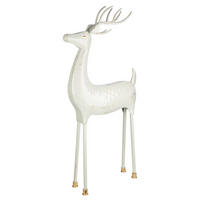 DEKOHIRSCH Vancouver  - Hellgrau, Basics, Metall (43/89/12,5cm)