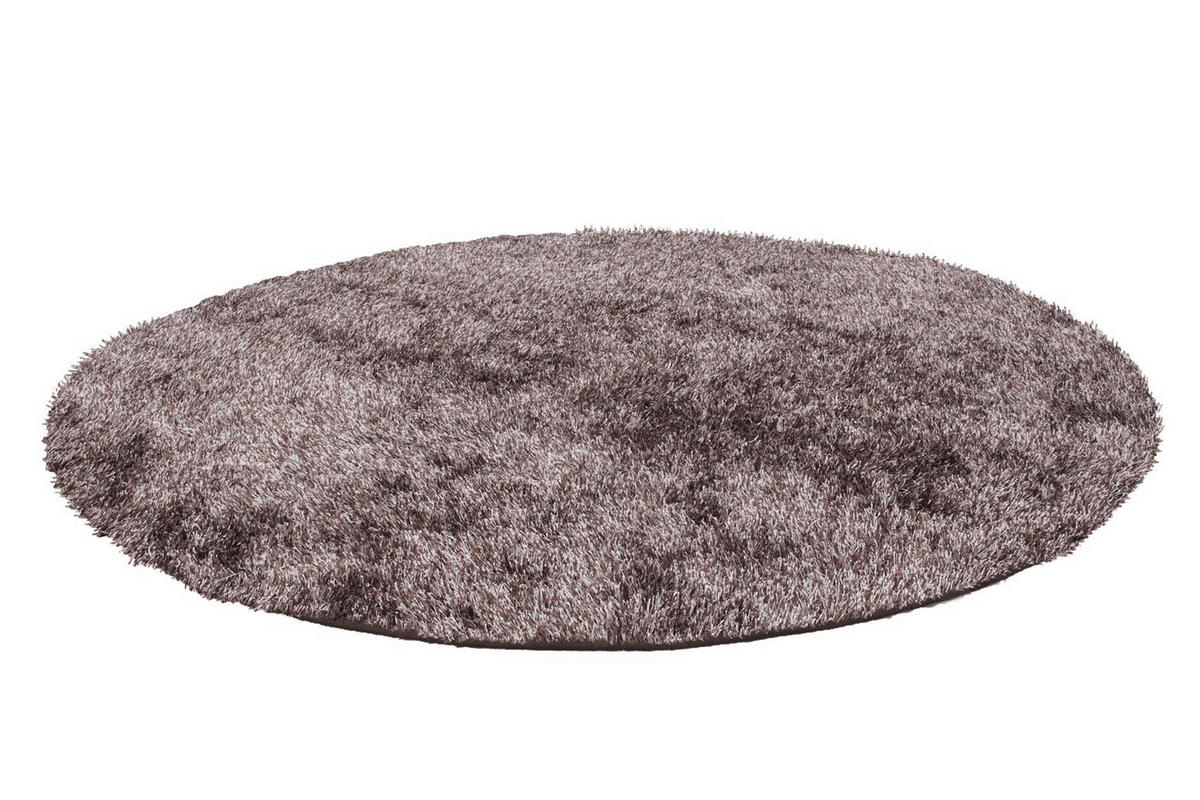 HOCHFLORTEPPICH 120 cm Diamond 700 Champagner Champagner  - Champagner, KONVENTIONELL, Textil (120cm)