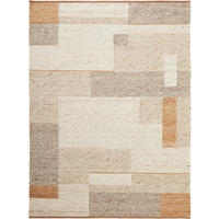 HANDWEBTEPPICH 130/190 cm Freising  - Beige/Orange, Konventionell, Textil (130/190cm) - Linea Natura