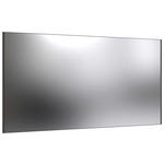SPIEGEL 58/106/2 cm    in rechteckig  - Graphitfarben, Design, Glas/Holzwerkstoff (58/106/2cm) - Carryhome