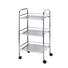 ROLLCONTAINER Chromfarben - Chromfarben, Design, Metall (41/75/32cm) - Xora