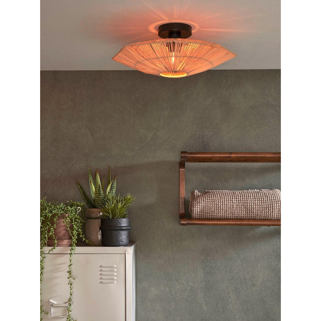 Thumbnail - Good & Mojo Deckenleuchte Panama, Braun, Naturmaterialien, Lampen & Leuchten, Innenbeleuchtung, Smart Lights, Smart Home...