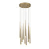 LED-HÄNGELEUCHTE 30/150 cm    - Goldfarben, Design, Metall (30/150cm) - Trio Leuchten