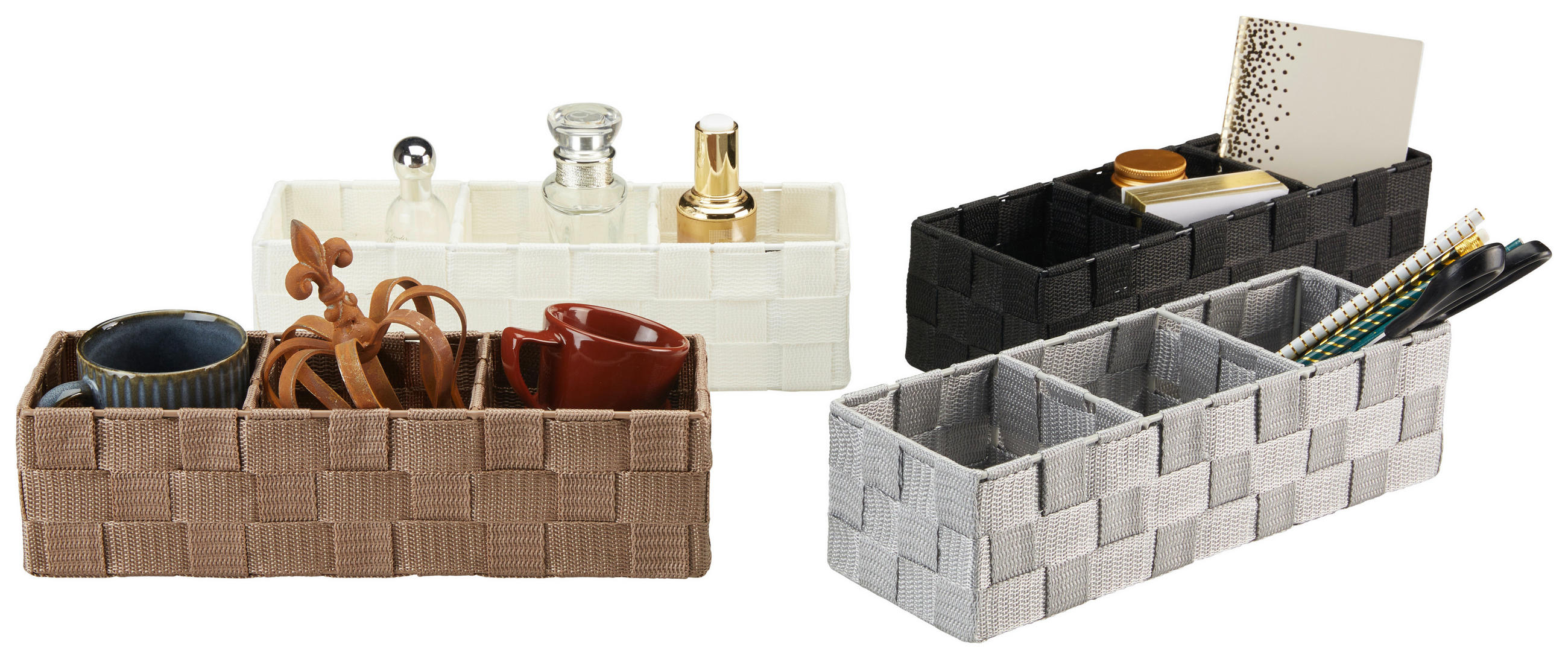 Aufbewahrungskorb Carolus 30x10 Cm Versch. Farben