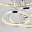 LED-DECKENLEUCHTE - Chromfarben, Design, Glas/Metall (57/47/26cm) - Ambiente