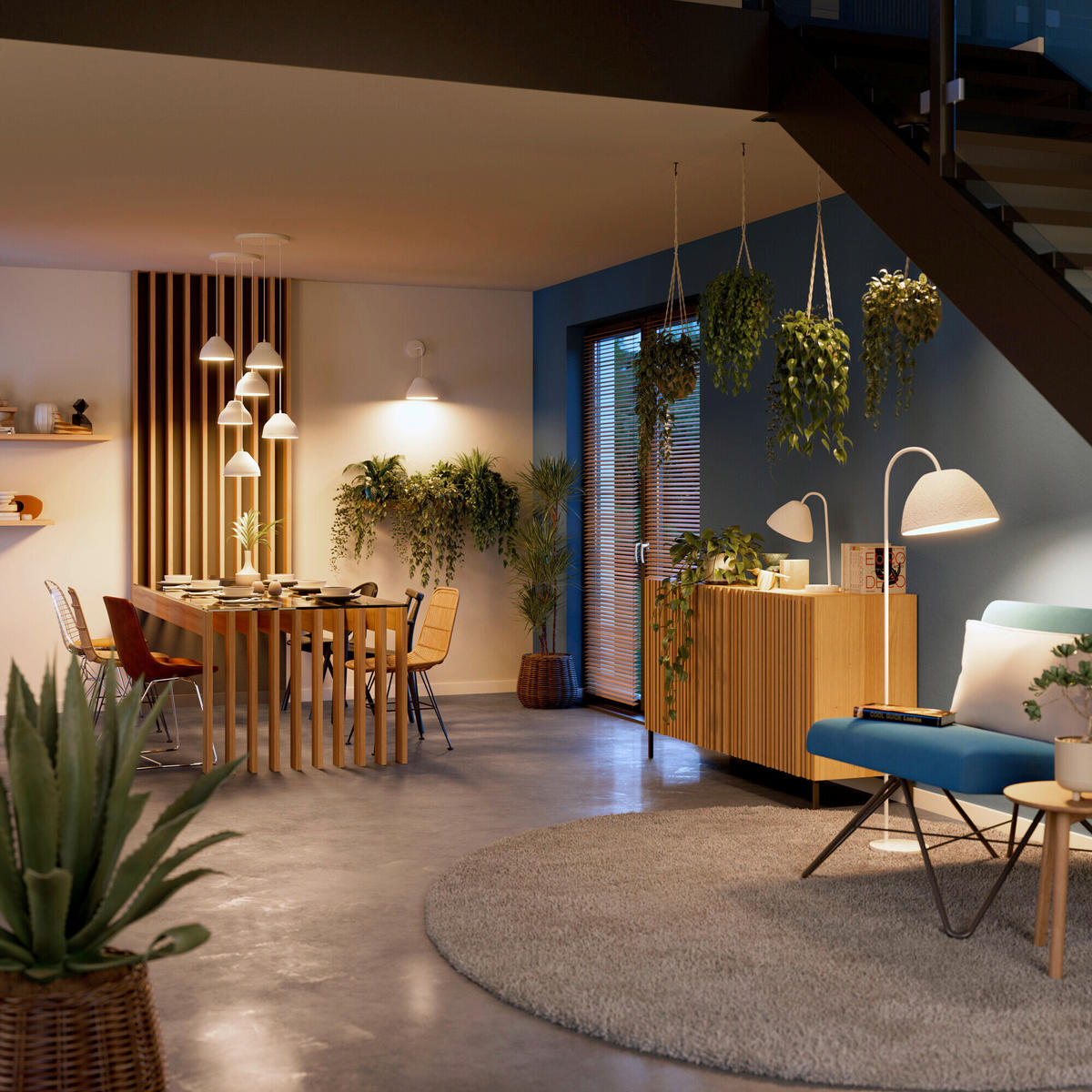 HÄNGELEUCHTE 37.5/169 cm  - Weiß, Design, Papier/Metall (37.5/169cm) - Osram