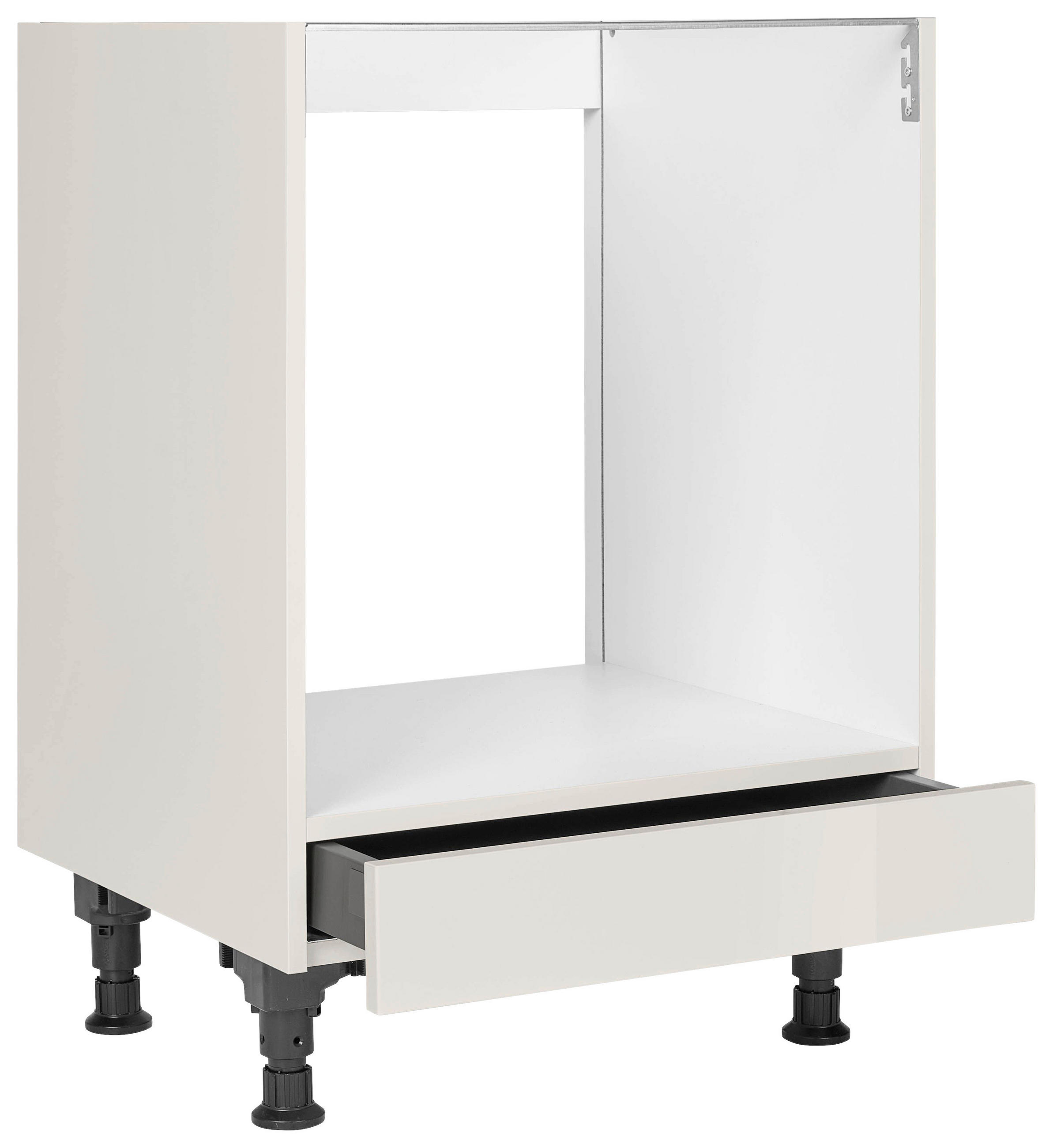 HERDUMBAUSCHRANK 60/87/56 cm  in Hellgrau  - Hellgrau, MODERN, Holzwerkstoff (60/87/56cm) - Nobilia